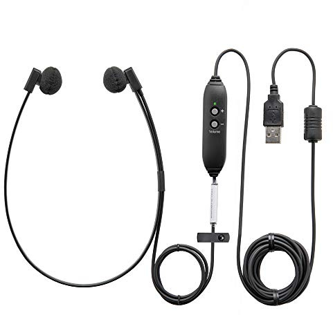 Spectra SP-USB Stereo Headset with In-Line Volume Control
