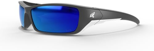 EDGE Reclus Polarized Safety Glasses, High Impact Rated Z87.1+ Tested, Non-Slip Protective Eyewear, Lightweight Sunglasses