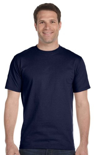 Hanes Big Men's Beefy-t Tall T-Shirt-d - Blue - XXL Tall