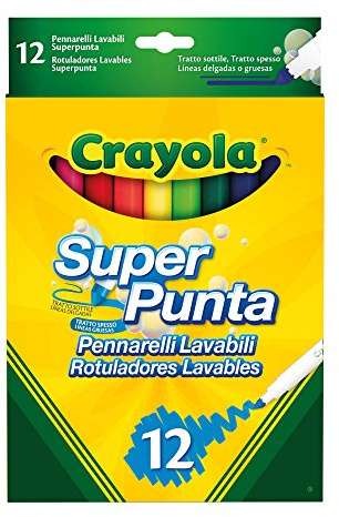My First Crayola 12 WASHABLE MARKERS T.Stop 7509