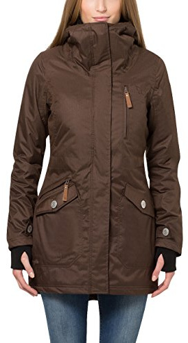 berydale Winterjacke Damen Parka I Warme Übergangsjacke Damen I Atmungsaktiv, Wind- und Wasserdicht I Wintermantel mit Thermowattierung