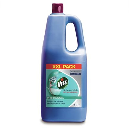 Viss Professional Scheuermilch mit Aktivbleiche 6 x 2L
