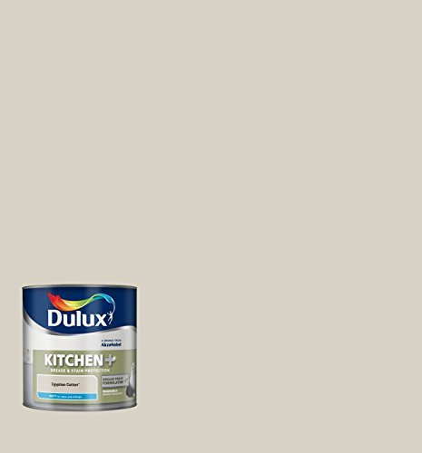 Dulux Kitchen Plus Matt Paint, 2.5 L - Egyptian Cotton by Dulux