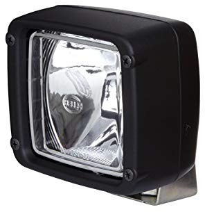 HELLA 1GA 997 506-021 Halogen-Worklight - Ultra Beam - 12/24V - mounting/Bolted - Swivelling Mounting Bracket - Long-range illumination - Plug: AMP