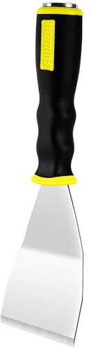 ALLWAY BS3 Soft-Grip Extendable Bent Heavy Duty Scraper with Pole Socket and Hammer End