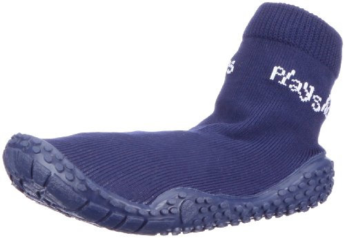 Playshoes Jungen Unisex Kinder Socke Uni Aqua Schuhe, Marine, 26/27 EU