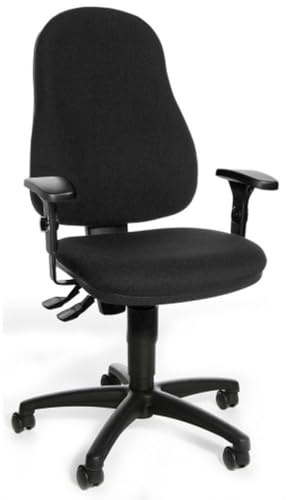 TOP STAR Drehstuhl California 60 Stoff schwarz