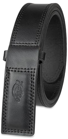Dickies Herren Mechanikergürtel aus kratzfestem Leder, Schwarz, Small (30-32)