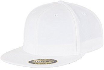 Flexfit Erwachsene Mütze Premium 210 Fitted, weiß (white), L/XL