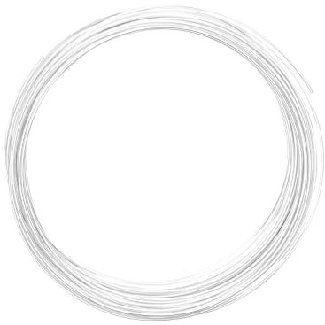 Vaessen Creative Aluminiumdraht, 1mm x 10m, Aluminium Wire, Basteldraht, Dekodraht, Floristikdraht Aludraht Schmuck 1 mm x 10 Meter | Biegsam Schmuckdraht Silber, Silver, 100 x 0.1 x 0.1 cm, 24239-002