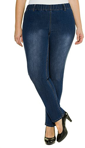 Ulla Popken Femme Grandes Tailles Jegging Cigarette Long Stretch Confortable Denim Mode 33 698055 94-33