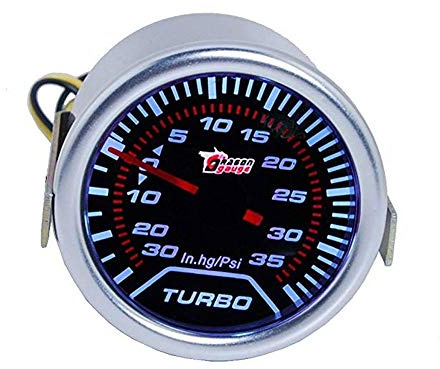Mintice Universell bilmotor rökfärg len 2 tum 52 mm Psi turboindikator, boostmätare, mätare