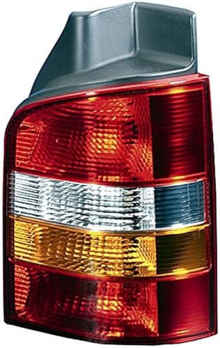 Hella 2SK 008 579-101 Heckleuchte - Glühlampe - gelb/glasklar/rot - rechts - für u.a. VW T5 (7HB,7HJ,7EB,7EJ,7EF,7EG,7HF,7EC)