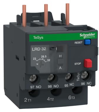 Schneider Electric TeSys LRD - Differential Thermal Overload Relay, 12…32A Adjustment Range, Class 10A, Motor Protection, LRD32