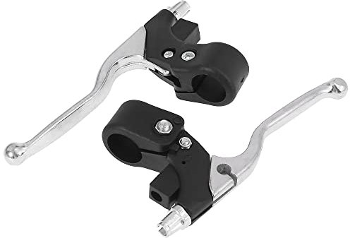 sourcing map Fahrrad Ersatzteil Links rechts Bremshebel Bremsgriff Bremsgriffhebel Silber