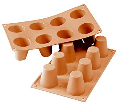 Silikonform nr 8 stor BABA Ø 55 mm H 60 mm SILIKOMART