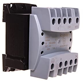 Legrand 042857 Transformateur de Sécurité, Primaire 230V à 400V et Secondaire 24V, 100VA