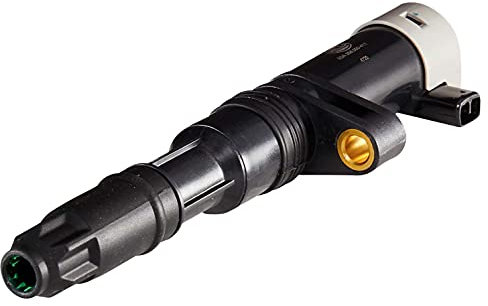 HELLA 5DA 358 000-411 Bobina d'accensione, 12V, 2a... poli, Bobina di accensione cavità candela, avvitato