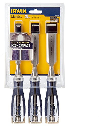 IRWIN 10503419 MS750 High-Impact Chisel Set (Pack of 3)