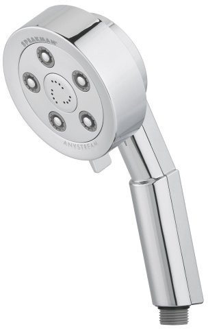 Speakman VS-3010 Neo Anystream High Pressure Handheld Shower Head with Hose, Polished Chrome, 2.5 GPM
