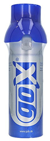 1 Bouteille d'Oxygène | Contenance 6L Au Format Gazeux | Difficultés Respiratoires, Pollution, Allergies, Bien ëtre, Sport, Détente, Relaxation, Méditation, Endurance, Productivité, Performance