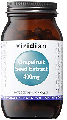 Viridian Grapefruit Seed Extract* 400mg Veg Caps 90