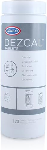 Dezcal Descaling Tablets - 120 Uses, Universal Compatibility with Keurig, Nespresso, Breville, De’Longhi, and More - Effective Descaler for Coffee Makers, Espresso Machines, Boilers, and More
