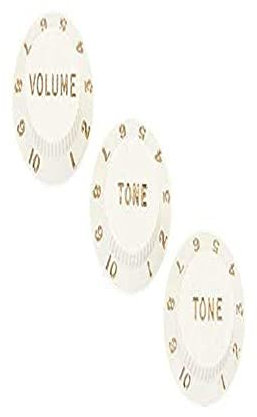 Fender Strat Potiknöpfe Parchment