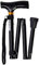 Days Folding Walking Stick – Lightweight Adjustable Aluminium Cane with Ergonomic Handle Grip, Non-Slip Tip, Floral Pattern – Foldable Mobility Aid for Seniors and Adults (33 inches)