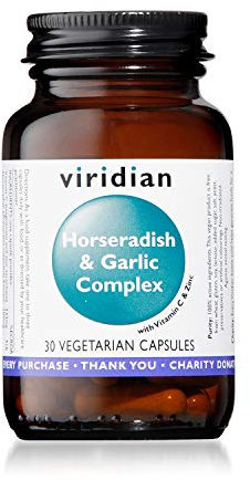 Viridian Rábano Picante & Ajo Complex - 30 Cápsulas
