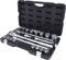 KS TOOLS - 911.0721 - Coffret de Douille Compacte - Douilles à 6 Pans Métriques et Accessoires en 3/4'' - Assortiment Varié - Caisse a outils 21 Pièces