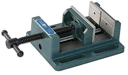 Wilton Low-Profile Drill Press Vise, 4 Jaw Width, 4 Jaw Opening, 1-1/2 Jaw Depth (Model LP4)
