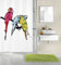 Kleine Wolke 5224148305 Duschvorhang Parrot, 180 x 200 cm, Multicolor