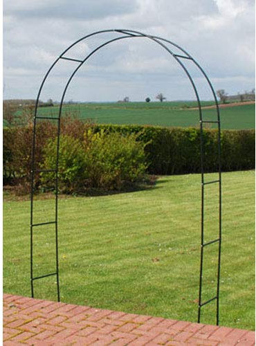 Kingfisher Self Assembly Garden Arch For Climbing Plants & Roses(1)
