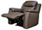 Vente-unique-Relaxsessel Fernsehsessel Leder - Braun - Evasion