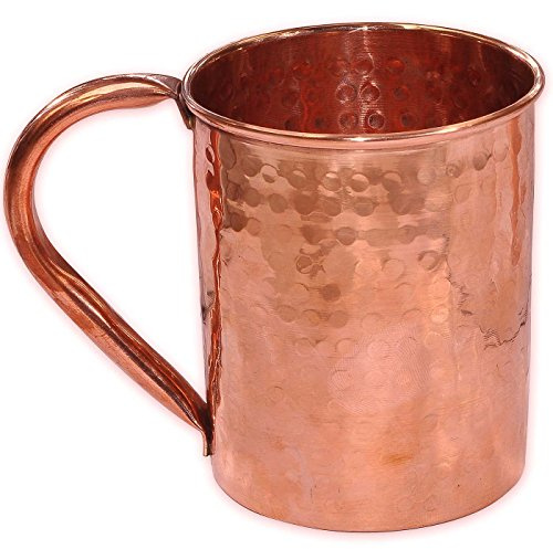 Rastogi Handicrafts Drinkware Accessories Hammered Copper Moscow Mule Mug (1)