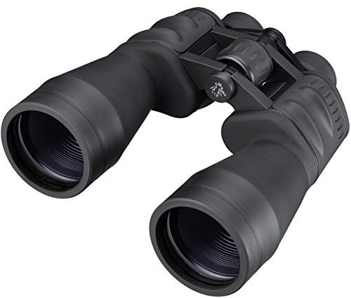 Bresser Fernglas Spezial-Saturn 20x60 Porro mit hoher Vergrößerung mit mehrschichtvergüteter Optik, Stativanschlussgewinde inklusive Trageriemen, Transporttasche und Stativ-Adapter