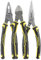 Stanley 4-84-488 Coffret de 3 Pinces maxSteel - Pinces Universelles - Acier Trempé Haute Qualité - Finition Laquée - Poignée Bi matière - Normes Iso et Din
