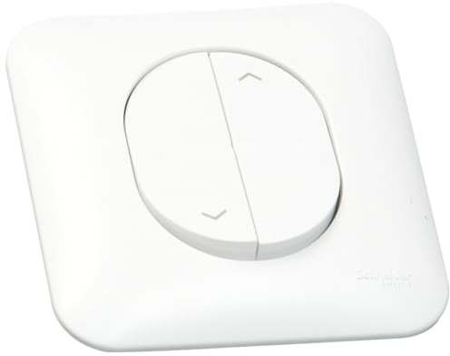 Schneider Electric S260208 Ovalis - interrupteur pour volet-roulant - verrouillage méca entre haut et bas