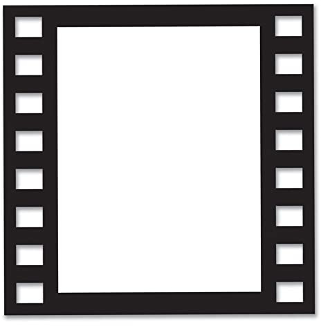 Beistle Black 5 Piece Filmstrip Photo Fun Frames, 12