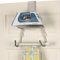 Household Essentials Over-the-Door Ironing Board Holder, Silver