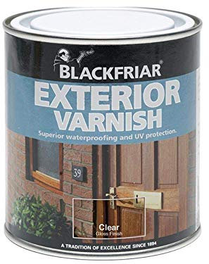 Blackfriar BKFEVG250 250 ml Exterior Varnish - Clear Gloss