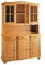 La Factoría Muebles - Alacena 3 puertas en pino macizo, talla 130 x 197 x 42cm