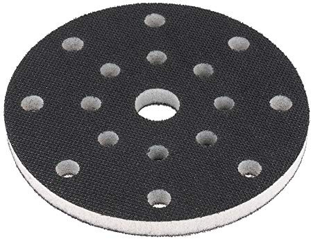 DFS Tampon d'interface 150mm, Interface mousse souple doux pour plateau de ponçage et polissage, coussin d'interface (17 trous)
