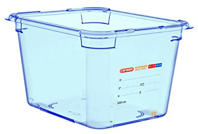 Araven ABS (BPA Free) Blue Container - GN 1/2 200mm