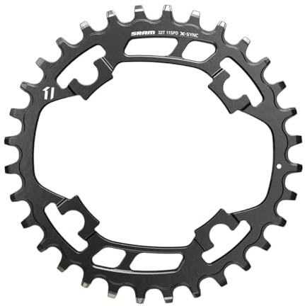 SRAM X-Sync Steel Chain Ring 32 Teeth X 94mm Bcd, Black