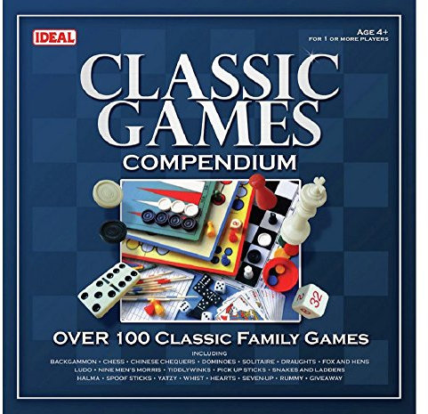 Ideal , Classic Games Compendium: Over 100 Classic Family Games!, Classic Board Games, for 1+ Players, Ages 4+