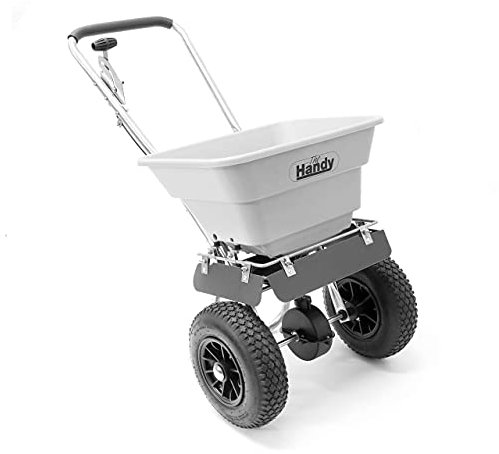 The Handy THSS80 Salt Spreader for Refined Salt, Fertiliser or Seed 36kg Hopper - 2 Year Guarantee - Not Suitable for Rock Salt