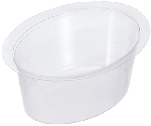 GUILLIN - MOULIPACK OGL SACHET DE 150 Moule Translucide pour Œuf en Gelée, Polystyrène, Transparent, 8,6 x 6,6 x 3,4 cm