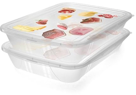 Snips Food Storage Container, Freshness Saver, 1.5 Liter Rectangular, Multi-Color, One Size